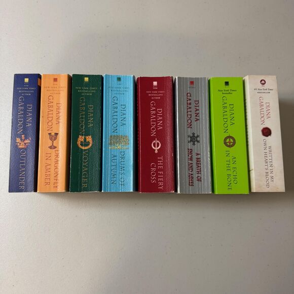 Outlander Series Books Diana Gabaldon #1 - 8 Time Travel Historical Romance Love - Picture 5 of 11